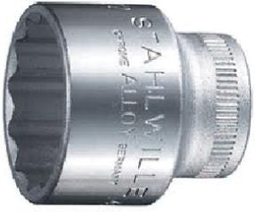 02010013- 3/8 in Drive Socket Bi-Hex 30 mm 13mm
