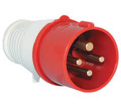 024 4pin 32A Male Waterproof Industrial Plug