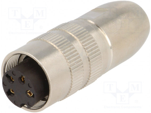 0322 04 4 Pole Din Socket Socket, DIN EN 60529, 5A, 250 V ac
