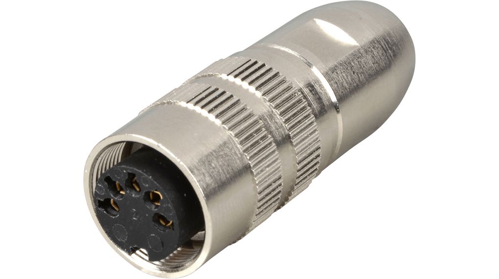 0322 05 5 Pole Din Socket Socket, DIN EN 60529, 5A, 60 V ac
