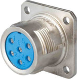 0383 560 06 8 Way Panel Mount MIL Spec Circular Connector Receptacle