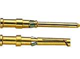 09 15 000 6122 Rectangular Power Contact, Han D Series, Gold Plated Contacts