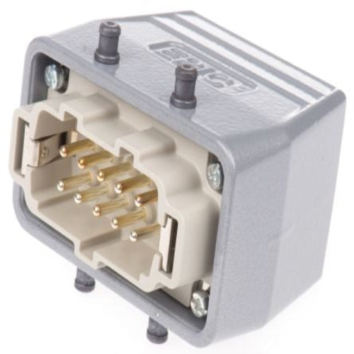 10040000+10192000+12954400 Plug Kit, 10 Way, 16A, Male, H-BE, 440 V