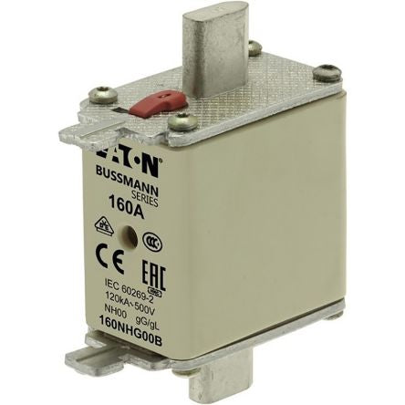 100NHG00B-690 100A 00 NH Centred Tag Fuse, gG, 690V ac