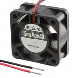 109P0424H702 Axial Fan, San Ace 40 Series, 24 V, DC, 40 mm, 15 mm, 6.4 cu.ft/min