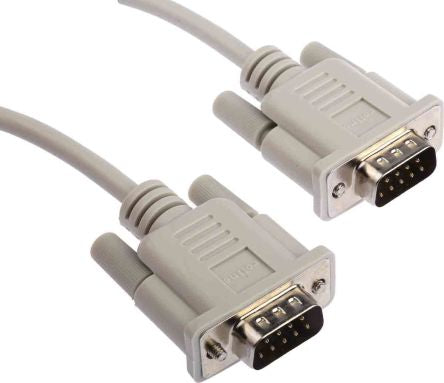 11.01.6018-50 RS-232 1.8m, Male DB9 to Male DB9, Cable assembly