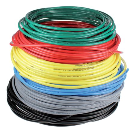 1100U06 01 Air Hose Black Polyurethane 6mm x 100m