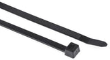 111-12230 Series Black Nylon Cable Clamp, 300mm x 7.6 mm