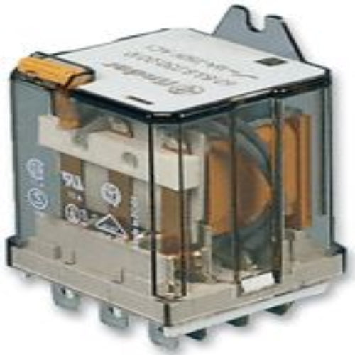 62.82.8.230.0300 Flange Mount Non-Latching Relay, 230V ac Coil, DPST