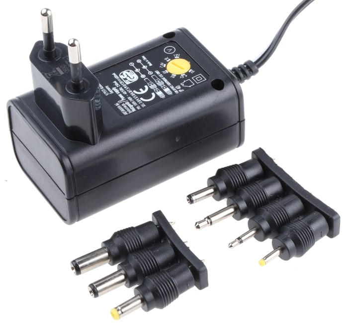 1201-0000 7.2W Plug In Power Supply 3 V dc, 4.5 V dc