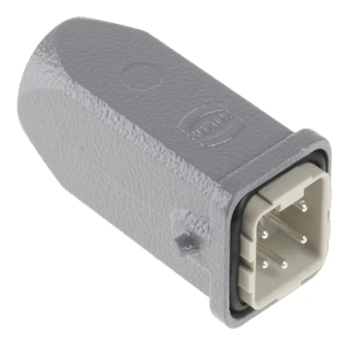 09200031440+09200042611 Hood Cable Plug, 4 + PE Way, 10A, Male, Han A, 230 → 400 V