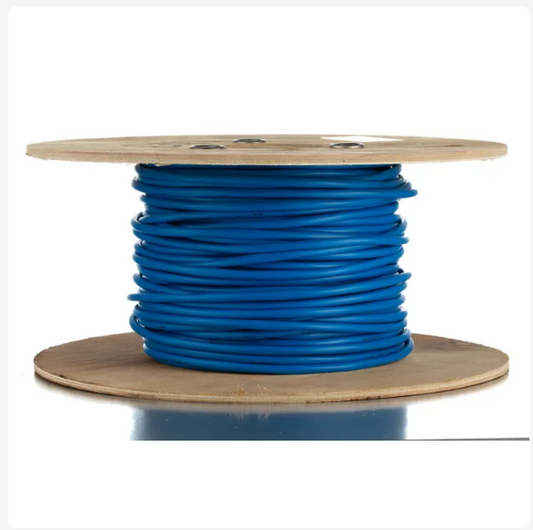 12640 Lapp ÖLFLEX EB CY Control Cable, 2 Cores, 0.75 mm², CY, Screened, 50m, Blue PVC Sheath, 18 AWG