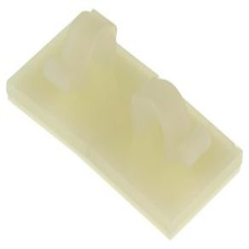 151-13401 Fastener, Round Design, Adhesive Backed Cable Clamp, 6 mm, Nylon
