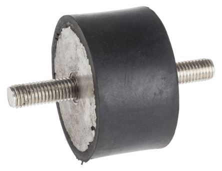 1615VV10-60 35mm Shock Mount M4 16mm Diameter 24.6kg Compression Load 3mm