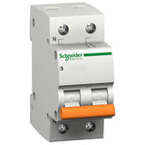 17078 - Schneider Electric - Miniature circuit breaker (MCB), Domae, 3P, 6A, C curve, 6000A