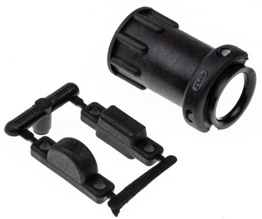 182928-1 Cable Clamp Black Screw Plastic Cable Clamp