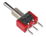 1MS3T1B1M2QES-1 SPDT Toggle Switch, On-Off-On PCB