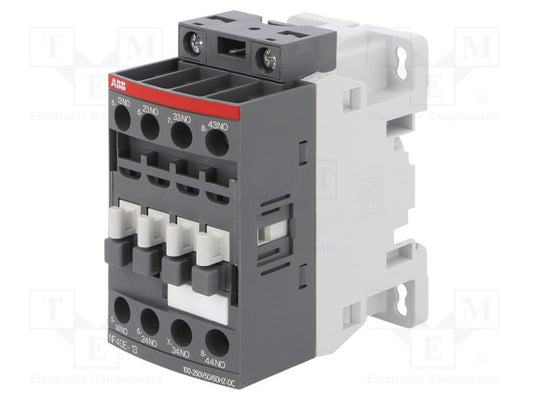 1SBH137001R1340 NF40E-13 100-250V50/60HZ-DC Contactor Relay, 4No Auxiliary Contacts