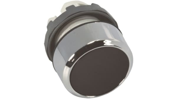 1SFA611100R1006 Round Black - Momentary Modular Series, 22mm Cutout