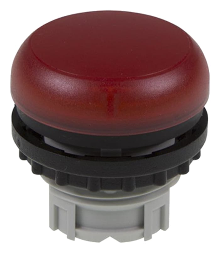 216772 & M22-L-R Red Pilot Light Head, 22.5mm Cutout M22 Series