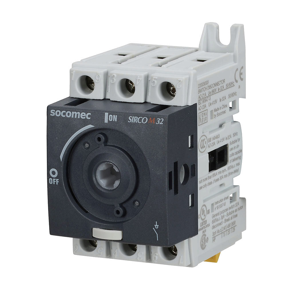 2200 3006 3 Pole Switch Disconnector 63A Maximum Current