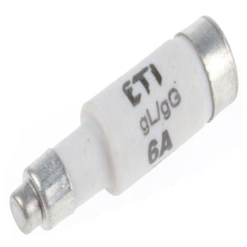 2211003 6A D01 Neozed Fuse, E14 Thread Size, gG, 400V ac