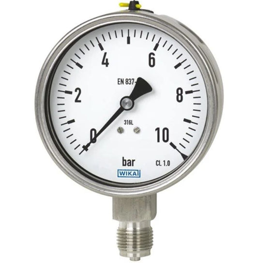 232.5 - Wikai - Bourdon tube pressure gauge, stainless steel