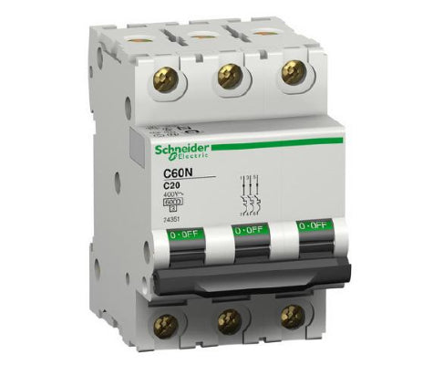 24351 - Schneider Electric - C60N 3P 20A C