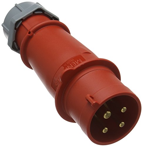 264 AM-TOP IP44 Red Cable Mount 4P Industrial Power Plug