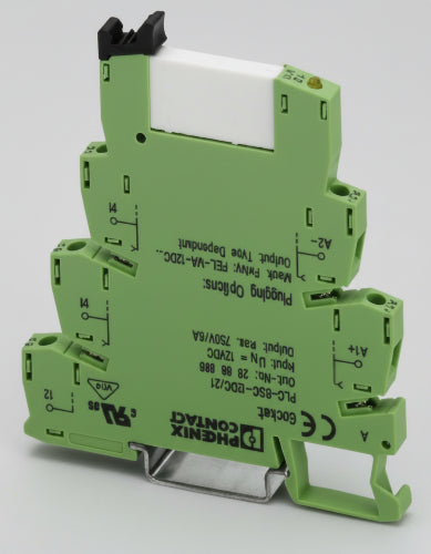 Screw PLC-RSC Series 24V dc DIN Rail Interface Relay Module, SPDT