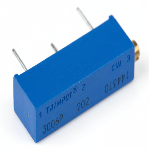 3006P-1-202LF 2kΩ Through Hole Trimmer Potentiometer 0.75W Side Adjust