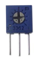 3362W-1-105LF Trimmer Potentiometer, 1 Mohm, 1 Turns, Through Hole