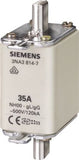 3NA3824-7 80A 00 NH Centred Tag Fuse, gG, 500V ac