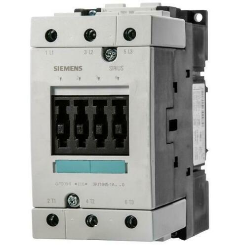 3RT1045-1AK60 Classic 3RT1 3 Pole Contactor - 80 A, 110 V ac Coil, 3NO, 37 kW (AC3)
