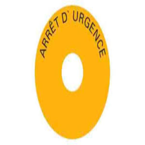 3SB3941-0AB Siemens No Inscription, Yellow Self Adhesive