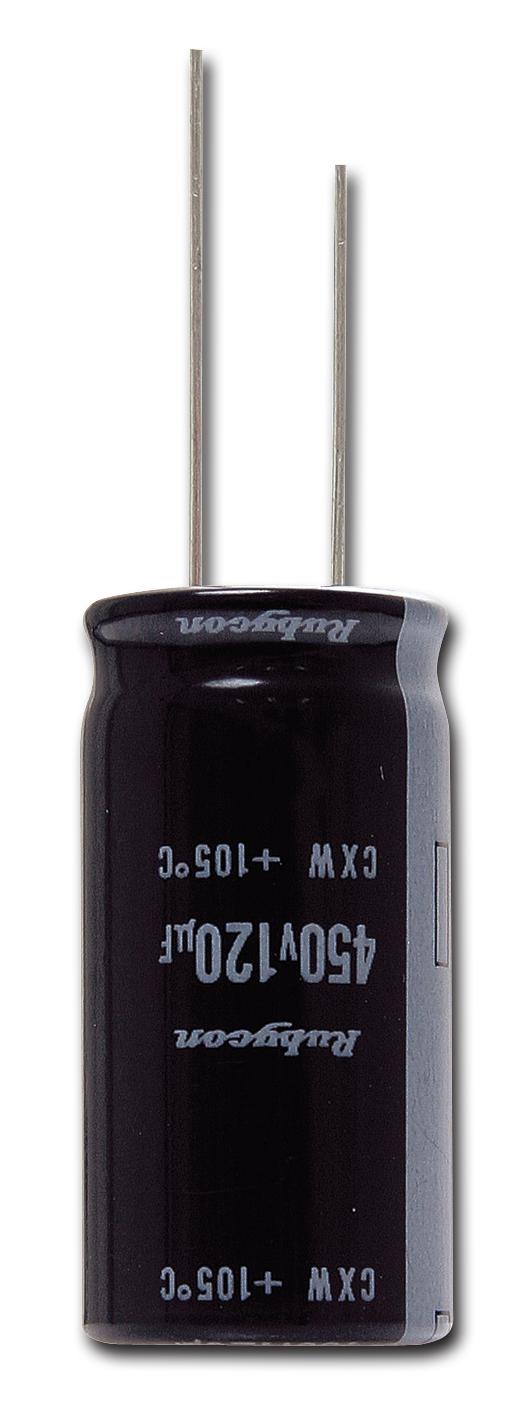 400CXW100MEFC14.5X40 Electrolytic Capacitor, Miniature, 100 µF, 400 V, CXW Series