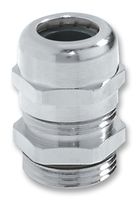 Cable Gland, SkintopMSR-M Series, M25 x 1.5, 6 mm, 13 mm, Brass, Metallic - Nickel Finish