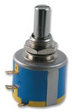 Rotary Potentiometer, Wirewound, 10 kohm, 10 Turns, Linear, 2 W