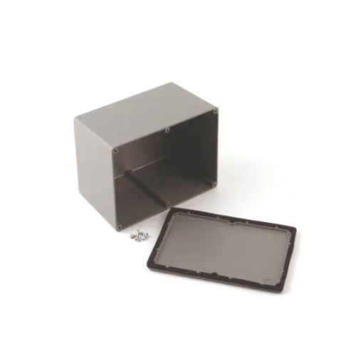 481-0110A 481 Series Grey Die Cast Aluminium Enclosure, IP68, 165 x 127 x 77mm