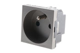 5 725 21 1 Gang Plug Socket, 16A, Type E - French