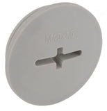 52006150 - Lapp - Blanking Plug, M40 x 1.5, Fibreglass Nylon, 46mm Diameter, Threaded