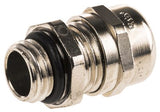 52103000+53112000 Cable Gland With Locknut, Nickel Plated Brass