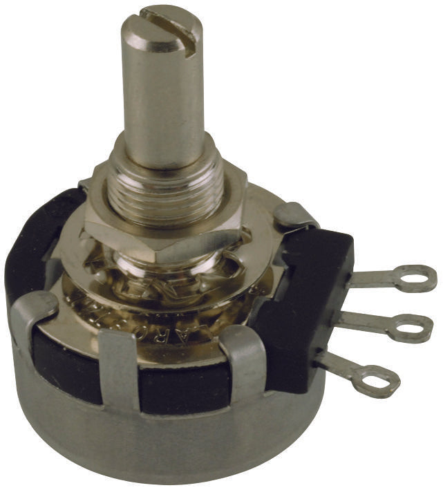 53C35K   1 Gang Rotary Conductive Plastic Potentiometer with a 6.35 mm Dia.