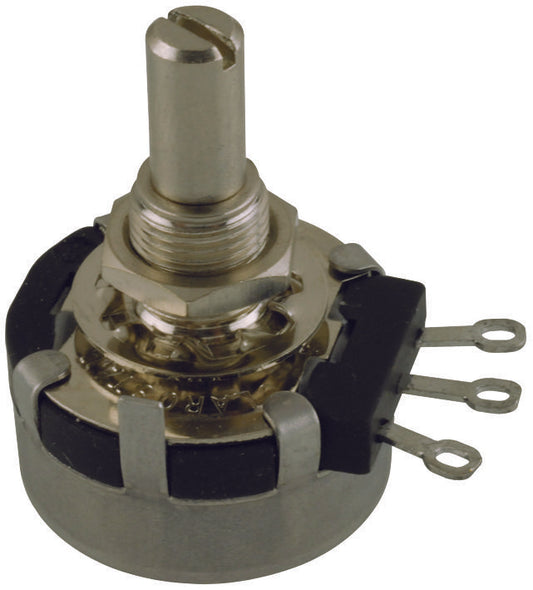 53C35K   1 Gang Rotary Conductive Plastic Potentiometer with a 6.35 mm Dia.