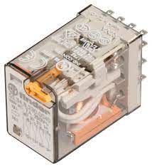 55.34.8.230.0040 Plug In Power Relay, 230V ac Coil, 7A Switching Current, 4PDT