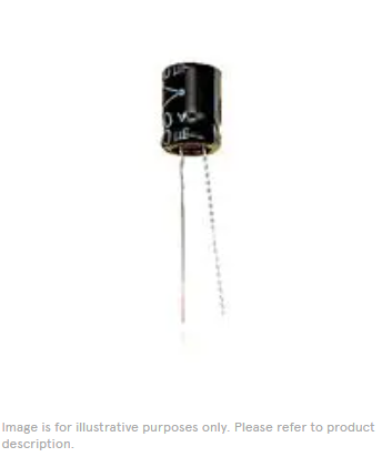 MCGPR50V225M5X11 MULTICOMP PRO Electrolytic Capacitor, 2.2 µF, 50 V, ± 20%, Radial Leaded, 2000 hours @ 85°C, Polar