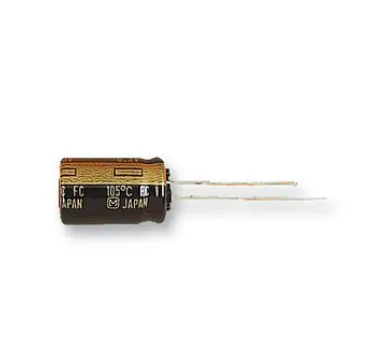 EEUFC1H470 PANASONIC Electrolytic Capacitor, 47 µF, 50 V, ± 20%, Radial Leaded, 1000 hours @ 105°C, Polar