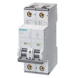 5SY6201-7 Circuit Breaker; Supplementary; 2-P; 1A C Curve