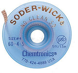 60-4-5 1.5m No Clean Desoldering Braid, Width 2.8mm