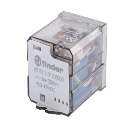 62.83.9.012.0000 Flange Mount Power Relay, 12V dc Coil, 16A Switching Current, 3PDT